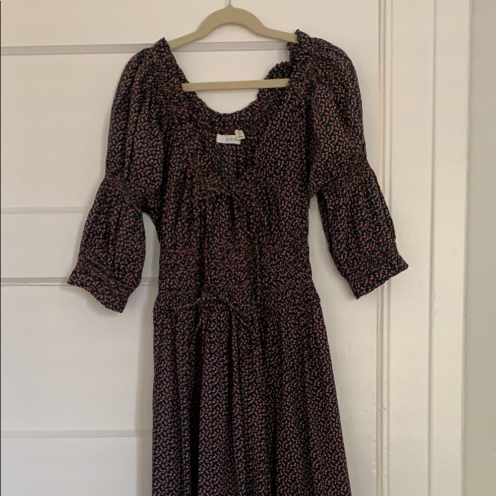 Doen Ischia Dress Navy Bisou Floral XS